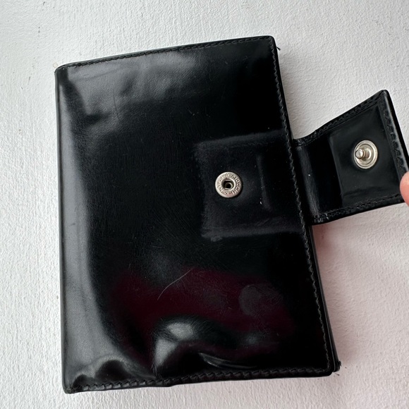 PRADA Spazzolato Leather Compact Wallet - Picture 7 of 14